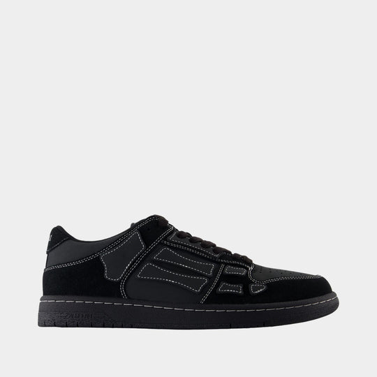 Sneakers Skel Top Low - Amiri - Cuir - Noir