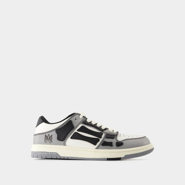 Sneakers Varsity Skel Top Low - Amiri - Cuir - Noir