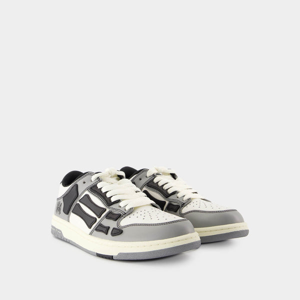 Sneakers Varsity Skel Top Low - Amiri - Cuir - Noir