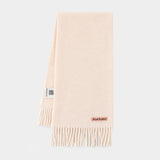 Écharpe - Acne Studios - Laine - Ivoire
