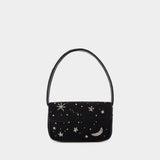 Sac Porté Épaule Tommy Beaded - Staud - Synthétique - Noir