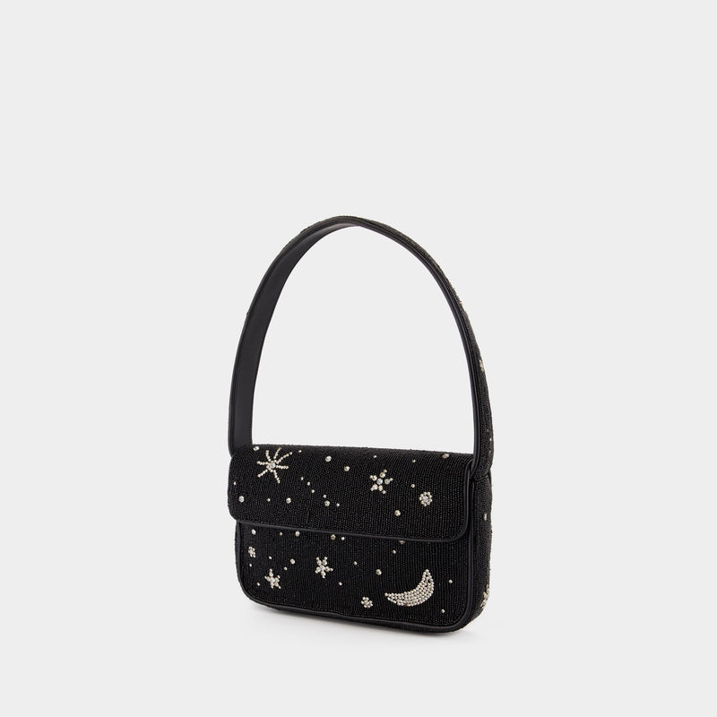 Sac Porté Épaule Tommy Beaded - Staud - Synthétique - Noir