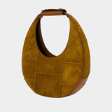 Sac À Main Moon - Staud - Cuir - Marron