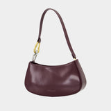 Sac Porté Épaule Ollie - Staud - Cuir - Bordeaux