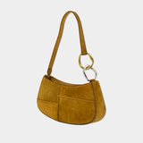 Sac Porté Épaule Ollie - Staud - Cuir - Marron