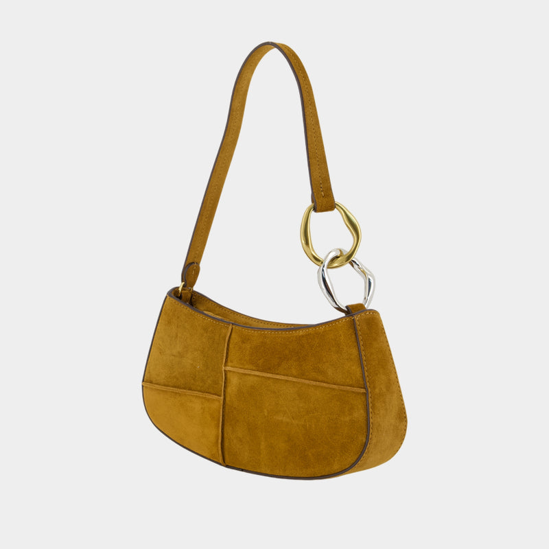 Sac Porté Épaule Ollie - Staud - Cuir - Marron