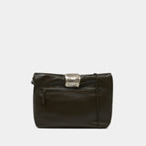 Pochette Cuff - Staud - Cuir - Marron