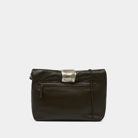 Pochette Cuff - Staud - Cuir - Marron
