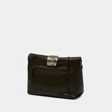 Pochette Cuff - Staud - Cuir - Marron