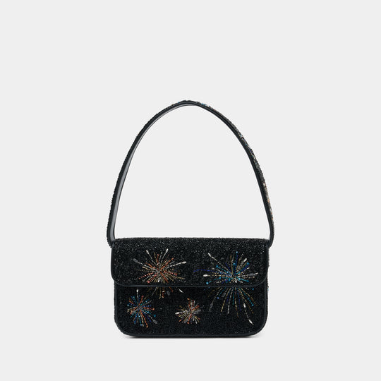 Sac Porté Épaule Tommy Beaded - Staud - Viscose - Multi