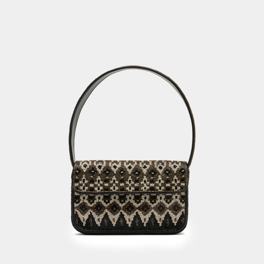 Sac Porté Épaule Tommy Beaded - Staud - Viscose - Multi