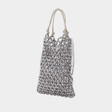 Sac À Main Karla - Staud - Perles - Argenté