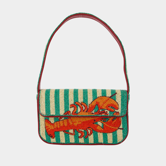 Sac Porté Épaule Tommy Beaded - Staud - Synthétique - Multi