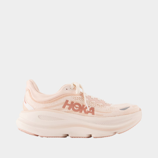 Sneakers W Bondi 9 - Hoka - Mesh - Rose