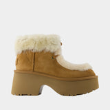 Bottines Esmee Lace Up - UGG - Cuir - Marron