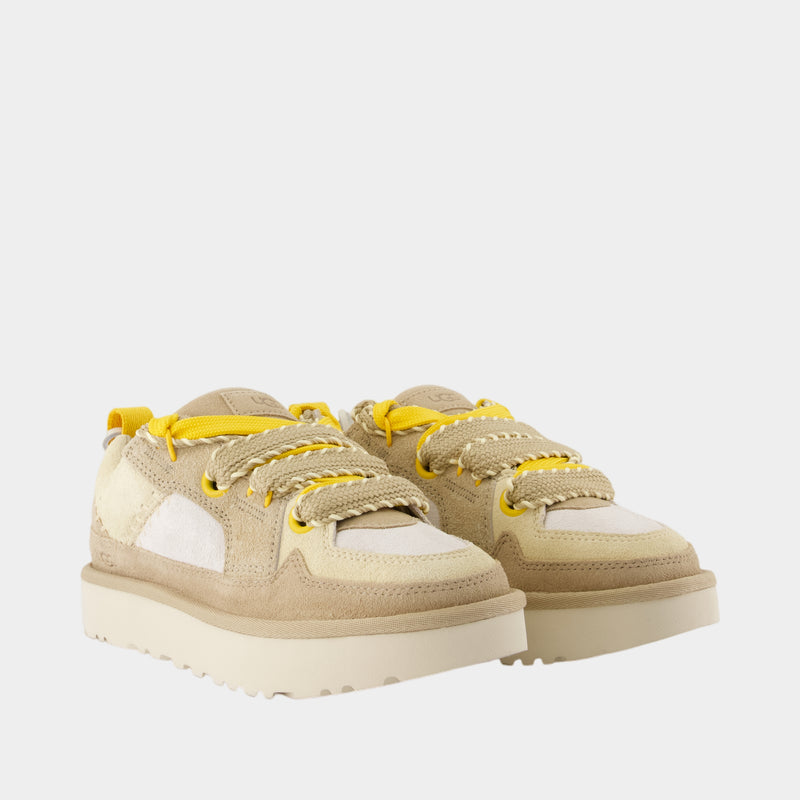 Sneakers Lo Lowmel Biarritz - UGG - Cuir - Beige