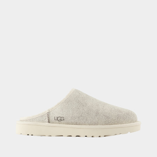 Mules Classic Slip On Crackle - UGG - Cuir - Beige