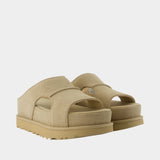 Sandales Goldenstar Hi Cutout - UGG - Cuir - Beige