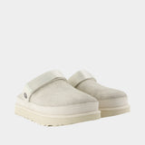 Mules Goldenstar Crackle - UGG - Cuir - Blanc