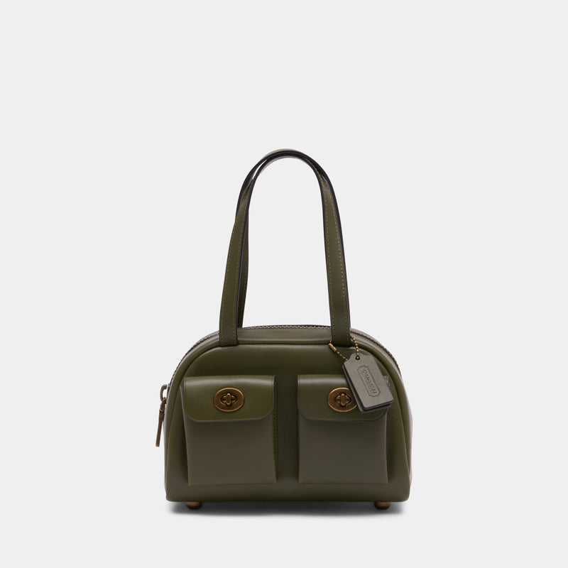 Sac Porté Épaule Originals Twin 20 - Coach - Cuir - Vert