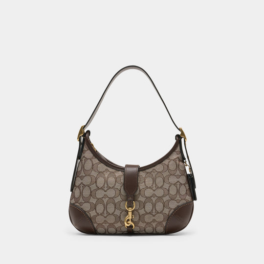 Sac Porté Épaule Originals Signature Hamptons - Coach - Cuir - Marron