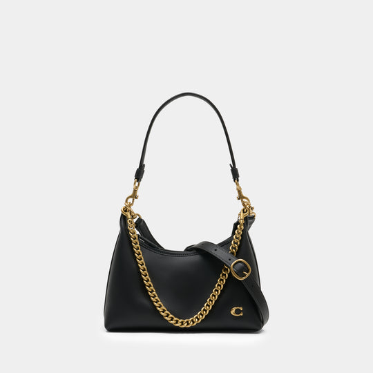 Sac Porté Épaule Juliet 25 - Coach - Cuir - Noir