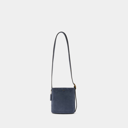 Sac Porté Épaule Bleecker 21 - Coach - Cuir - Bleu