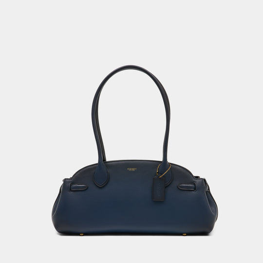 Sac De Voyage Empire 34 - Coach - Cuir - Bleu