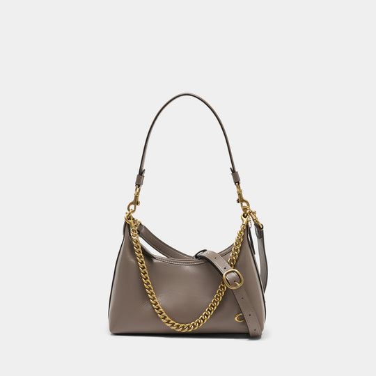Sac Porté Épaule Juliet 25 - Coach - Cuir - Gris