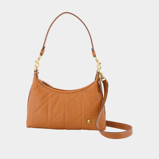 Sac Porté Épaule Soft Quilted Juliet 25 - Coach - Cuir - Marron