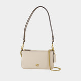 Sac À Bandoulière Refined Audrey - Coach - Cuir - Blanc