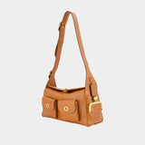 Sac Porté Épaule The Originals Turnlock Haversack - Coach - Cuir - Marron