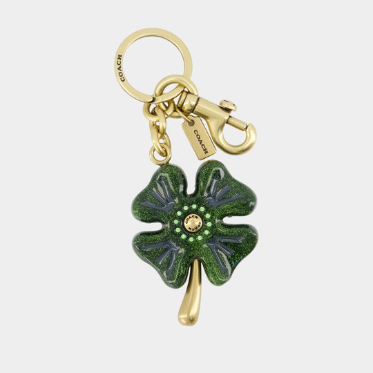 Porte-Clé Four Leaf Clover - Coach - Métal - Multi