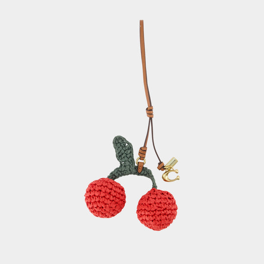 Charm Straw Cherries - Coach - Acrylique - Multi