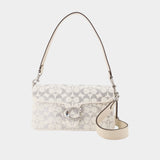 Sac Porté Épaule Soft Crystal Tabby 26 - Coach - Cuir - Beige