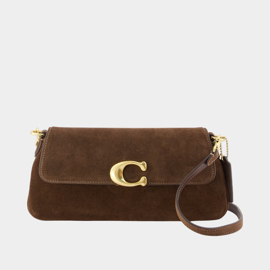 Sac Porté Épaule Jet - Coach - Cuir - Marron