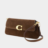 Sac Porté Épaule Jet - Coach - Cuir - Marron