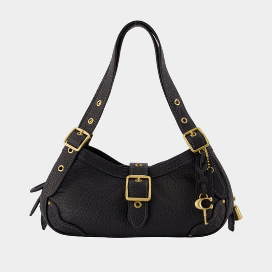 Sac Porté Épaule Drifter 31 - Coach - Cuir - Noir