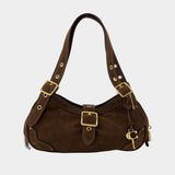 Sac Porté Épaule Drifter 31 - Coach - Cuir - Marron