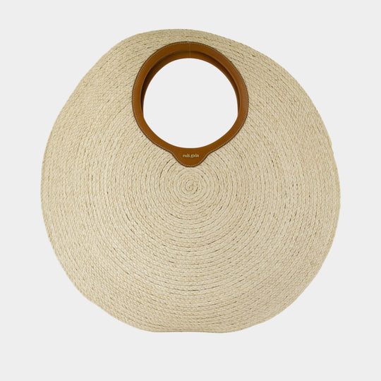 Sac À Main Amun - Cult Gaia - Raffia - Neutre