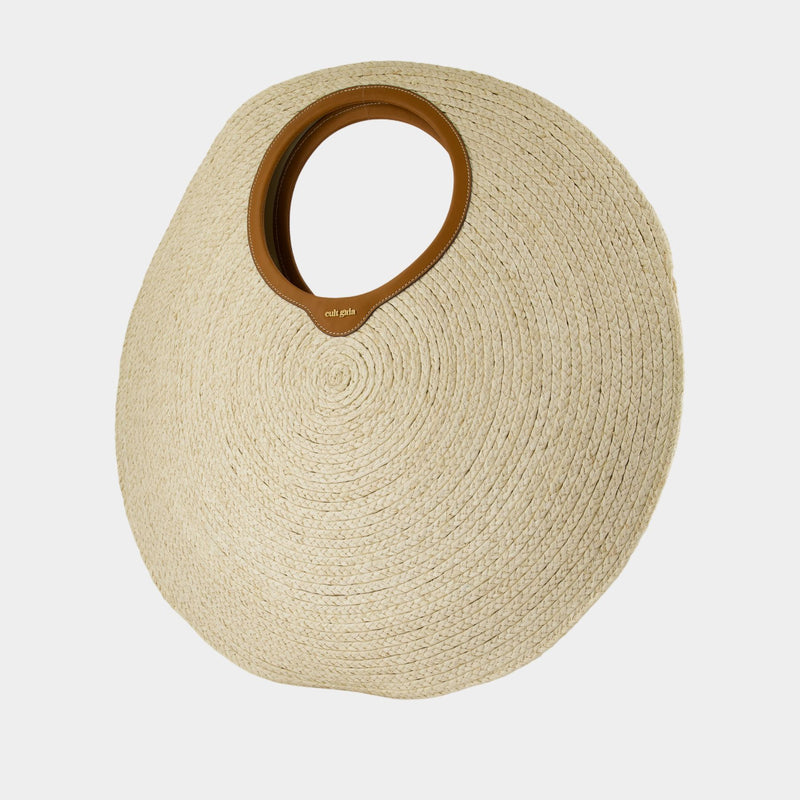 Sac À Main Amun - Cult Gaia - Raffia - Neutre
