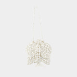 Sac À Main Giula Wristlet - Cult Gaia - Cuir - Blanc