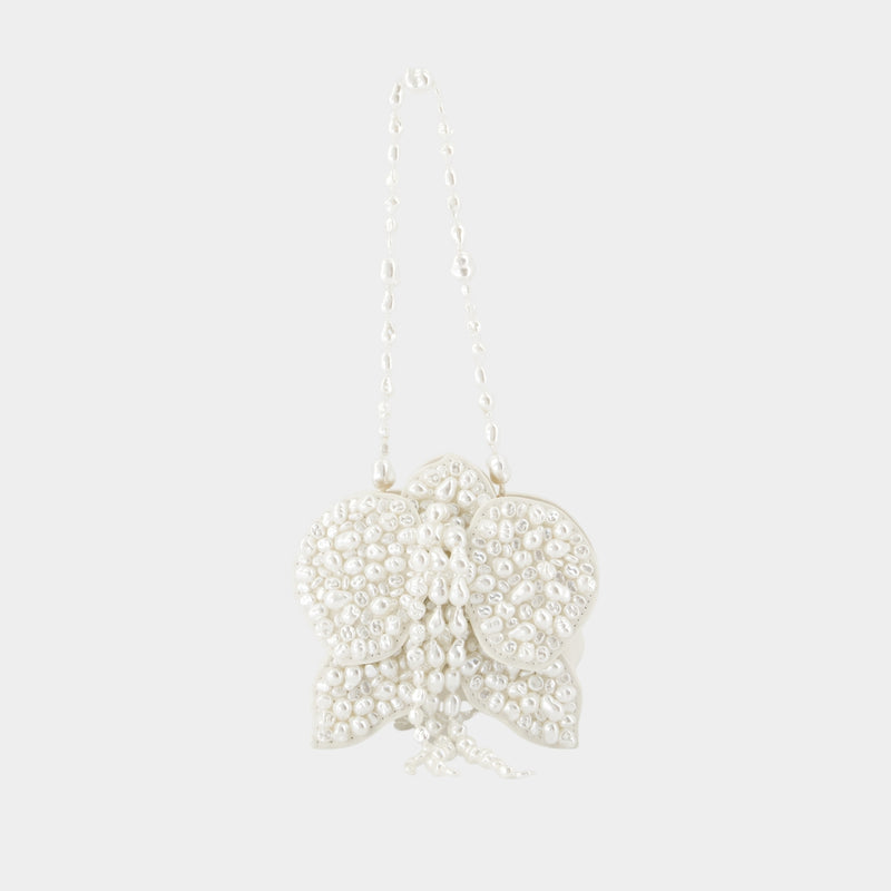 Sac À Main Giula Wristlet - Cult Gaia - Cuir - Blanc