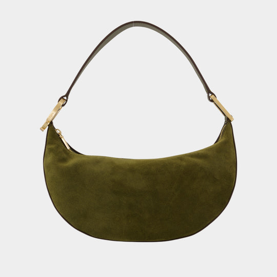 Sac Porté Épaule Leesa - Cult Gaia - Cuir - Vert