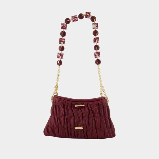 Pochette Kiraz Mini - Cult Gaia - Cuir - Bordeaux