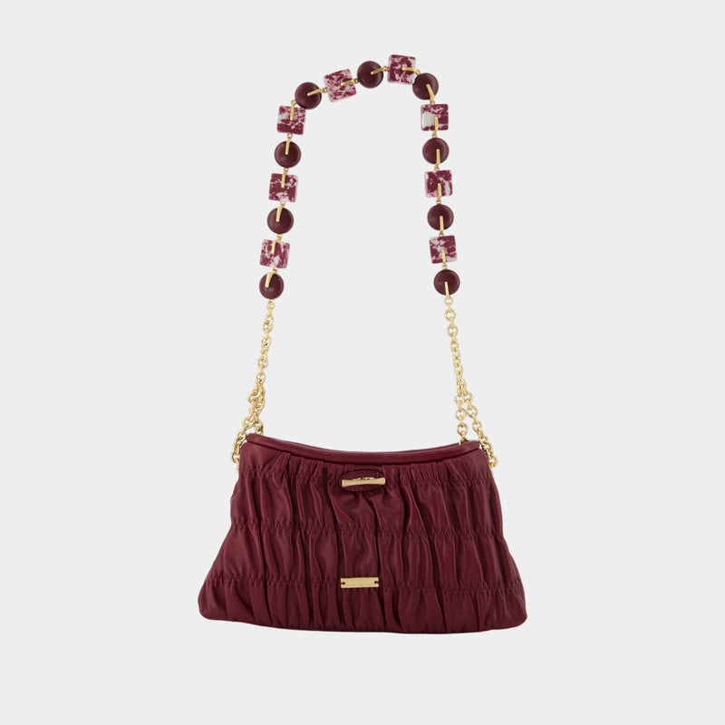 Pochette Kiraz Mini - Cult Gaia - Cuir - Bordeaux