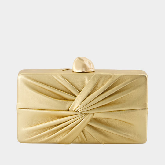 Pochette Lisse - Cult Gaia - Cuir - Doré