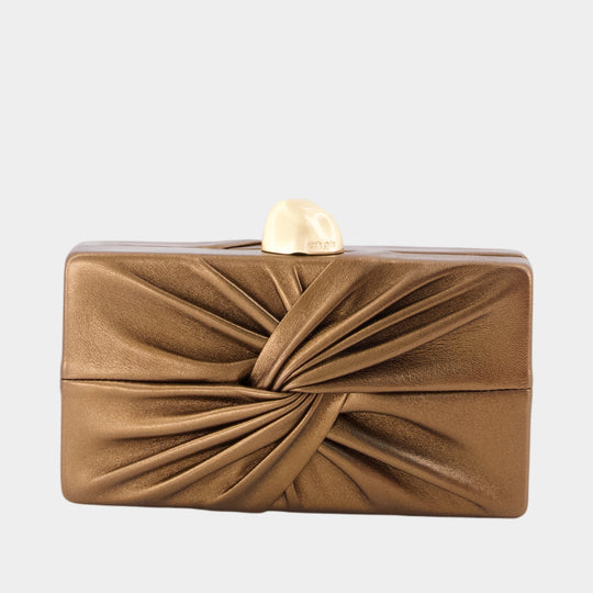 Pochette Lisse - Cult Gaia - Cuir - Marron