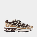 Sneakers Xt-6 - SALOMON - Synthétique - Marron