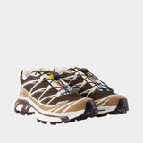 Sneakers Xt-6 - SALOMON - Synthétique - Marron